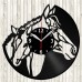 Vinyl Horse Record Clock 