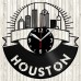 Vinyl Record Clock Houston