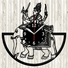 Indra Vinyl Record Clock 