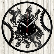 Vinyl Record Clock Indra