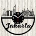 Vinyl Record Clock Jakarta