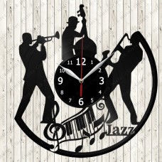 Jazz Vinyl Record Clock 