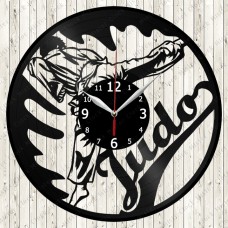 Vinyl Judo Record Clock 