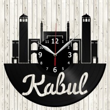 Kabul Vinyl Record Clock 