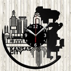 Vinyl Record Clock Kansas City