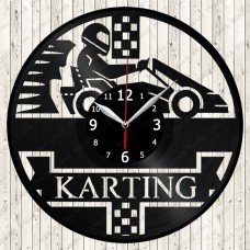 Vinyl Record Clock Karting