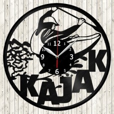 Vinyl Record Clock Kayak