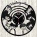 Kindergarten Vinyl Record Clock 