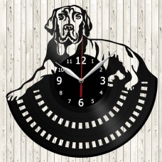 Vinyl Record Clock Labrador Retriever