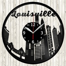 Louisville Vinyl Record Clock 