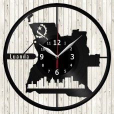 Vinyl Record Clock Luanda