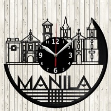 Vinyl Record Clock Manila