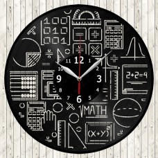 Vinyl Record Clock Mathematics