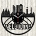 Melbourne Vinyl Record Clock 