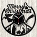 Merry Christmas Vinyl Record Clock 