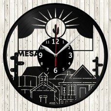 Mesa Vinyl Record Clock 