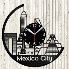 Vinyl Record Clock Mexico City