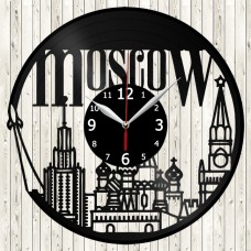 Vinyl Record Clock Moscow