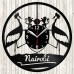 Nairobi Vinyl Record Clock 