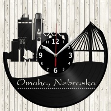 Vinyl Record Clock Omaha