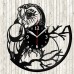 Owl Vinyl Record Clock 