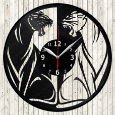 Panther Vinyl Clock 