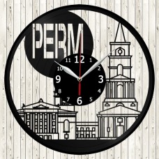 Vinyl Record Clock Perm