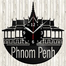 Vinyl Record Clock Phnom Penh