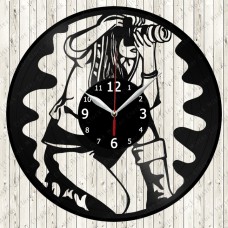 Photographer Vinyl Clock 