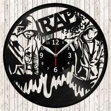 Rap Vinyl Clock 