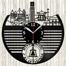 Vinyl Record Clock Riverside