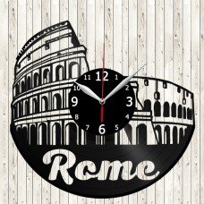 Rome Vinyl Record Clock 