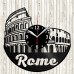 Rome Vinyl Record Clock 