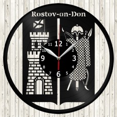 Rostov On Don Vinyl Record Clock 