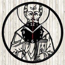 Saint Nicholas Vinyl Record Clock 