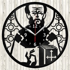 Vinyl Record Clock Saint Nicholas