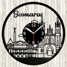 Samara Vinyl Record Clock 