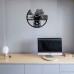 Vinyl Record Clock Samara