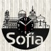 Sofia Vinyl Record Clock 