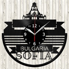 Vinyl Record Clock Sofia