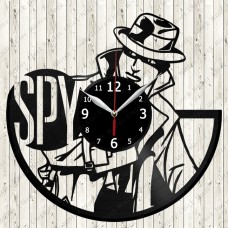 Vinyl Record Clock Spy