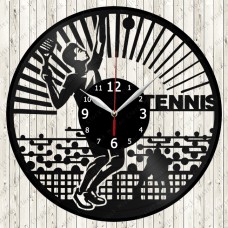 Tennis Vinyl Clock 