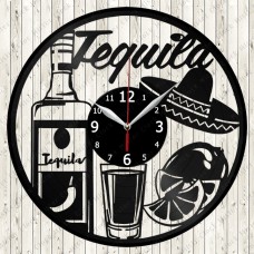 Tequila Vinyl Record Clock 