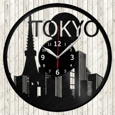 Vinyl Tokyo Record Clock 