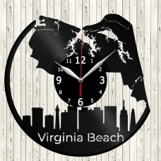 Vinyl Record Clock Virginia Beach