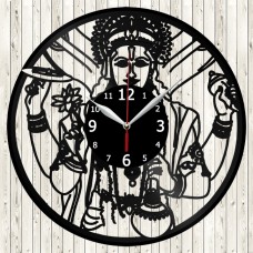 Vishnu Vinyl Record Clock 