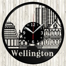 Wellington Vinyl Record Clock 