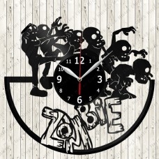 Zombie Vinyl Record Clock 
